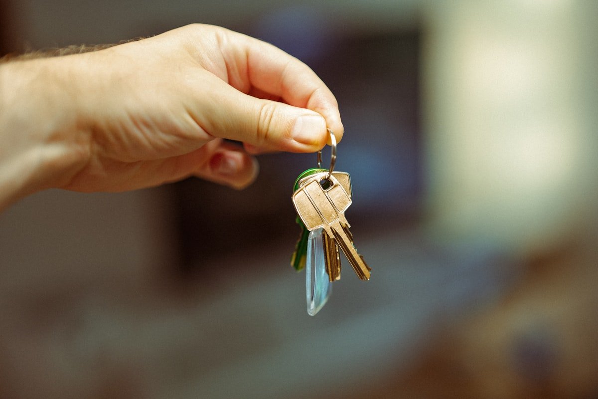 Handing over the keys